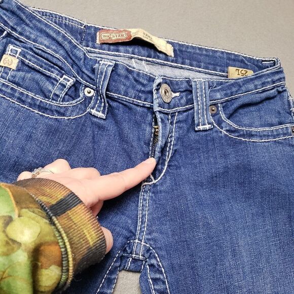 Women’s Big Star Vintage Collection, Remy Jeans, Size 25 low rise - Picture 3 of 15